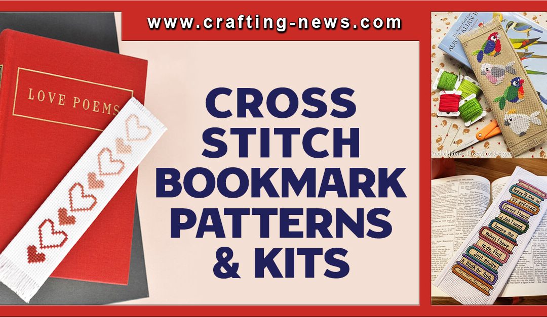 26 Cross Stitch Bookmark Patterns and Kits