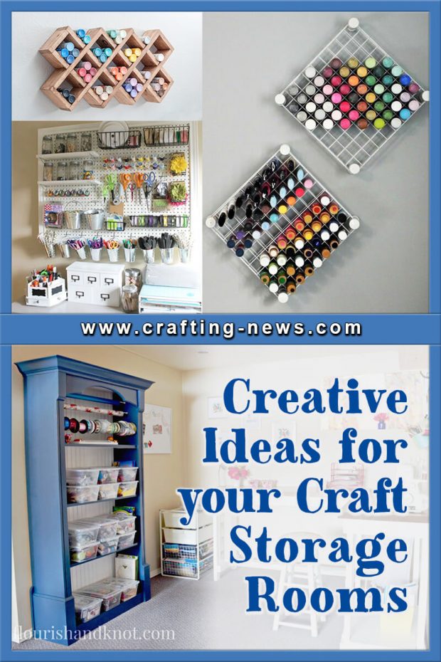 30 Creative Ideas for Your Craft Storage Rooms - Crafting News