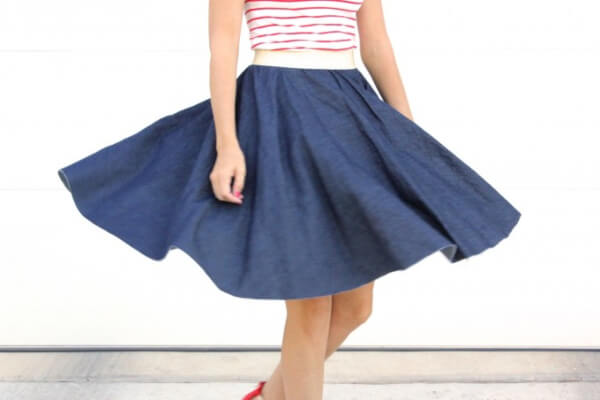 Circle Skirt Pattern by Made Everyday