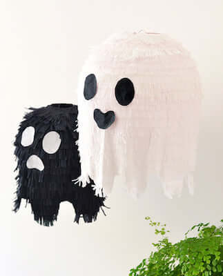 DIY Ghost Piñatas by Make And Tell