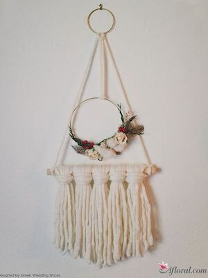 Macrame Wreath DIY Pattern by Afloral