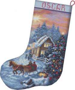 24 Cross Stitch Christmas Stocking Patterns - Crafting News