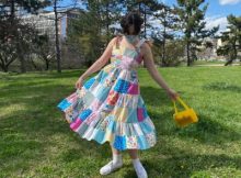 Maxi Summer Dress Pattern by GoldenBunch