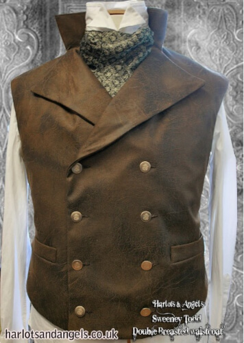 Victorian Vest Waistcoat Sewing Pattern by Harlotsandangels