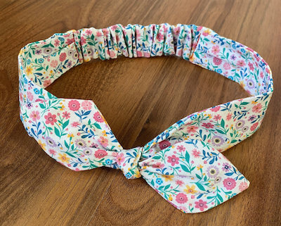Free Knotted Headband Sewing Pattern by I Can Sew This