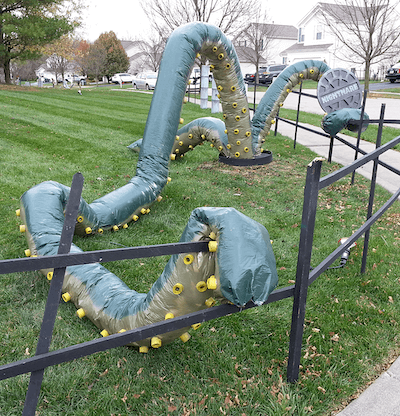 Giant Tentacle Monster by Instructables