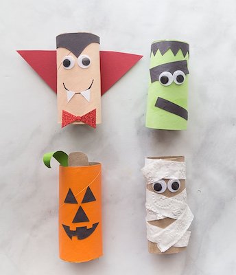 Halloween Toilet Paper Roll Crafts by The Best Ideas For Kids