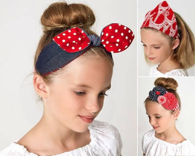 Headbands Sewing Pattern by My Childhood Treasures