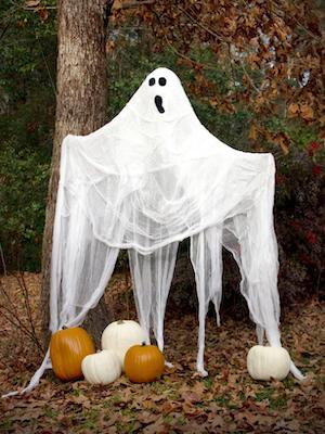 Life-Size Halloween Ghost by Layla Palmer