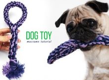 Macrame Dog Toy Tutorial by Macrame Magic Knots