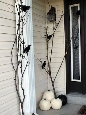 Raven Inspired Halloween Porch by Create Craft Love
