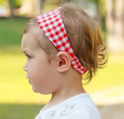 Woven Headband Sewing Pattern by Rebecca J Page