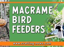 MACRAME BIRD FEEDERS
