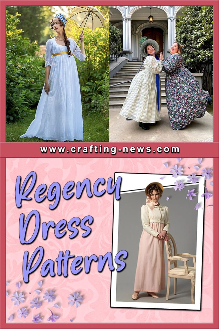 18 Regency Dress Patterns - Crafting News