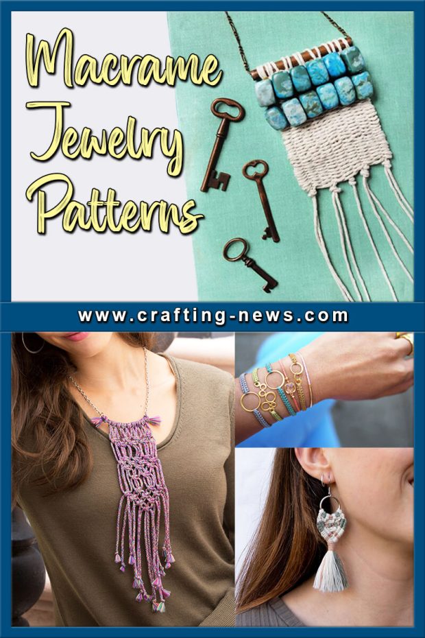 MACRAME JEWELRY PATTERNS