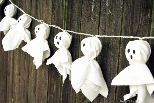 Illuminated Ghost Garland from Taryn Whiteaker