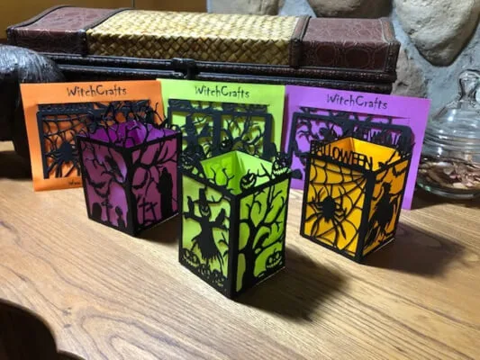 Paper Halloween Luminary Craft Kit from WitchNextDoorStore