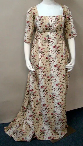 18 Regency Dress Patterns 8 Regency Round or Trained Gown with High Stomacher Front Pattern by LaughingMoonMeerc