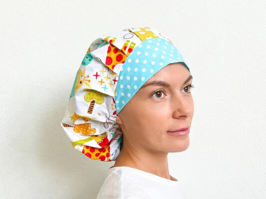 Surgical Cap Pattern by CottonMiracleStudio2