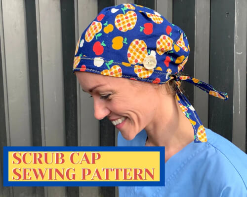 Surgical Cap Sewing Pattern by LittleShootingStars