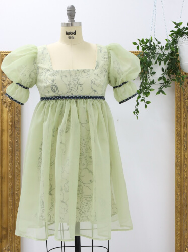 The Bridgerton Dress Pattern by Mood Sewciety