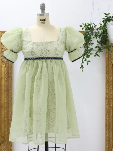 18 Regency Dress Patterns 7 The Bridgerton Dress Pattern by Mood Sewciety