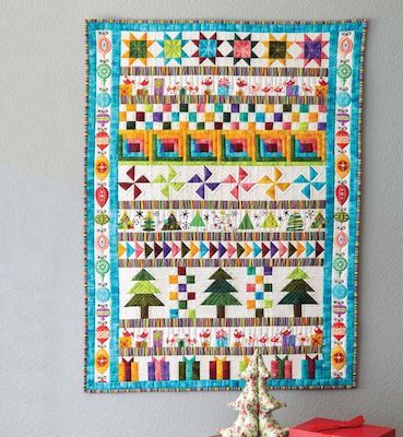 A Bitty Christmas Quilt Pattern by Quilting Daily