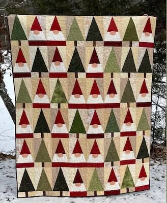Balsam Gnomes Quilt Pattern by Lake Girl Quilts