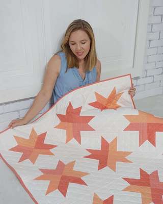 Beaming Quilt Pattern by Homemade Emily Jane