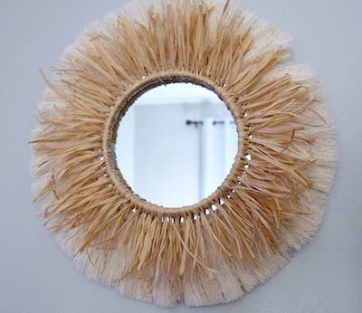 Boho Macrame Mirror by Matching North