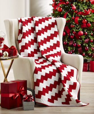 Candy Cane Quilt Pattern by All People Quilt