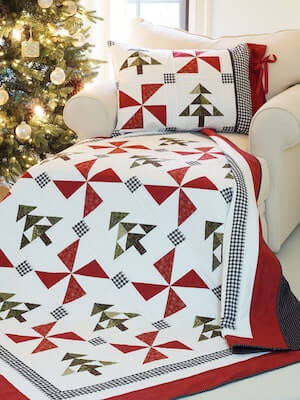 Christmas Quilt Pattern by Maple Cottage Designs