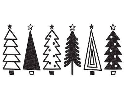 Christmas Tree Clipart by Apple Grove Lane