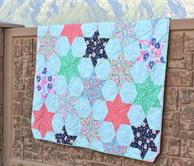 Counting Stars Quilt Pattern by Tea Rose Home