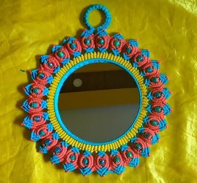 DIY Macrame Mirror Wall Hanging by Best Creativity