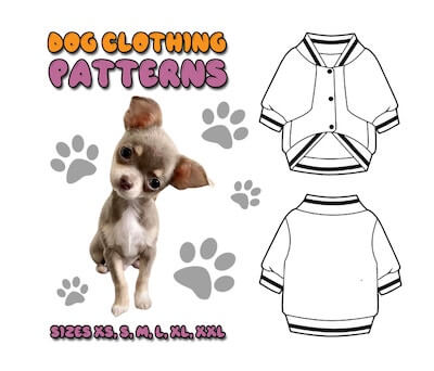 Dog Bomber Jacket Pattern by Patterns By Lara