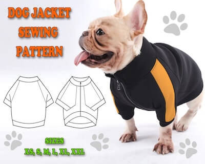 Dog Jacket Pattern by Patterns By Lara
