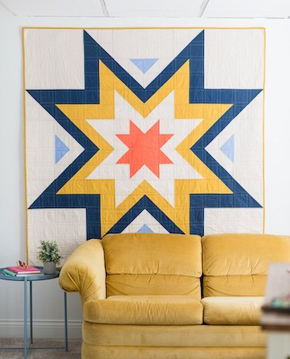 Expanding Stars Quilt Pattern by Quilty Love By Emily