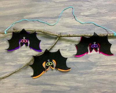 12 Halloween Felt Crafts 7 Bats Halloween Felt Pattern by HGTV