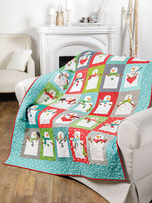 Frosty Friends Quilt Pattern by Annie's Catalog