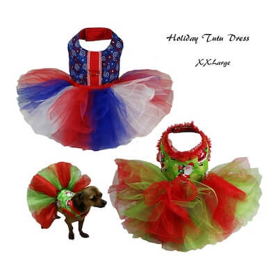 Holiday Tutu Dress Sewing Pattern by Fancy Canine