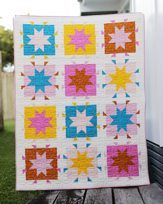 In The Stars Quilt Pattern by Bonjour Quilts