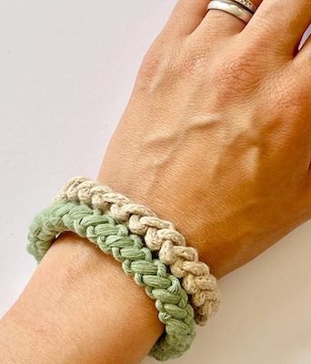 Macrame Bracelet by Gathered