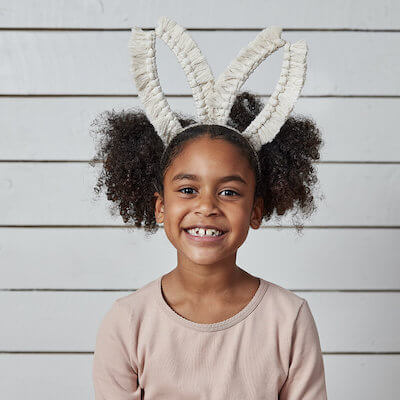 Macrame Easter Bunny Ears by Hobby Craft