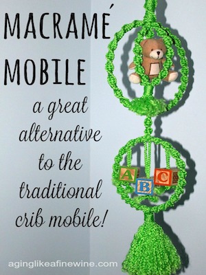 Macrame Mobile by Aging Like A Fine Wine