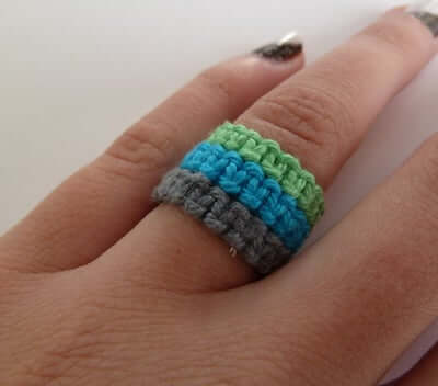 Easy Macrame Jewelry Rings by Instructables