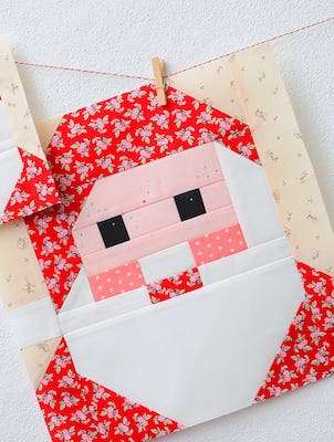 Santa Claus Quilt Pattern by Ellis And Higgs