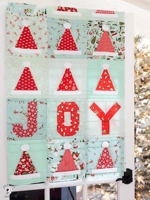 Santa's Hat Shop Quilt Pattern by The Polka Dot Chair