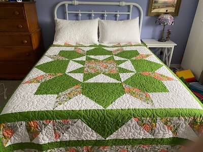 Star Of Bethlehem Quilt Pattern by Quilt Woman Designs