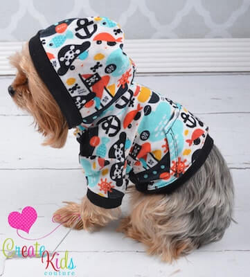 Toby's Hooded Dog T-Shirt Pattern by Create Kids Couture
